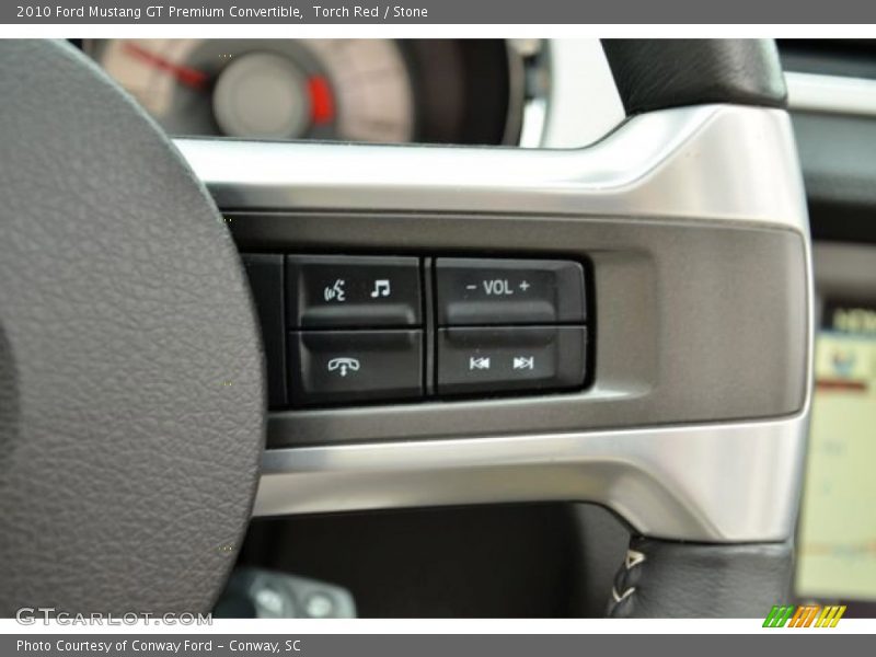 Torch Red / Stone 2010 Ford Mustang GT Premium Convertible