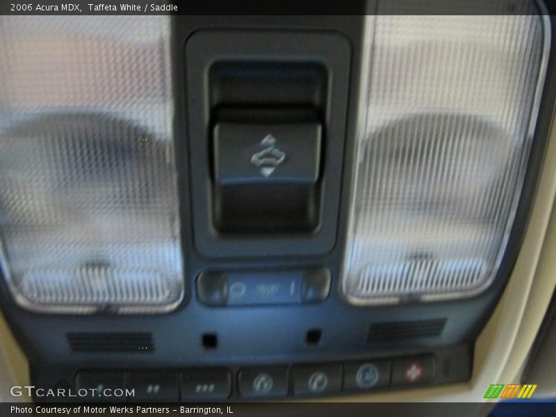 Taffeta White / Saddle 2006 Acura MDX