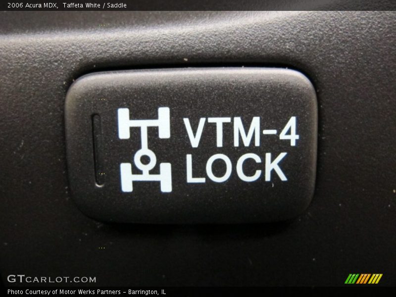 Taffeta White / Saddle 2006 Acura MDX