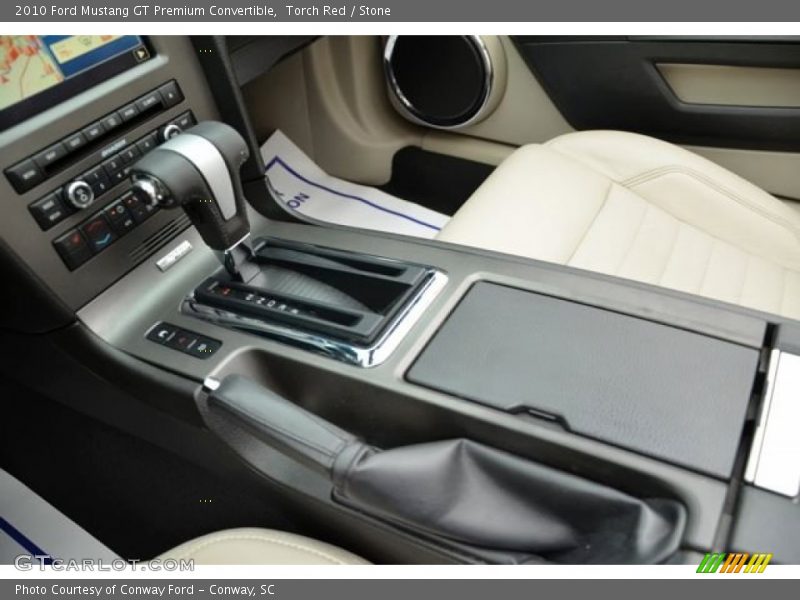  2010 Mustang GT Premium Convertible 5 Speed Automatic Shifter