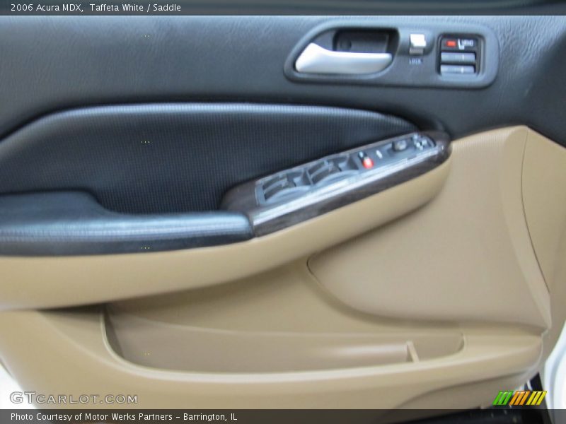 Taffeta White / Saddle 2006 Acura MDX