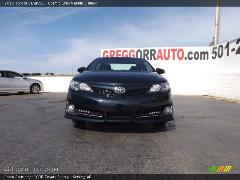 Cosmic Gray Metallic / Black 2013 Toyota Camry SE