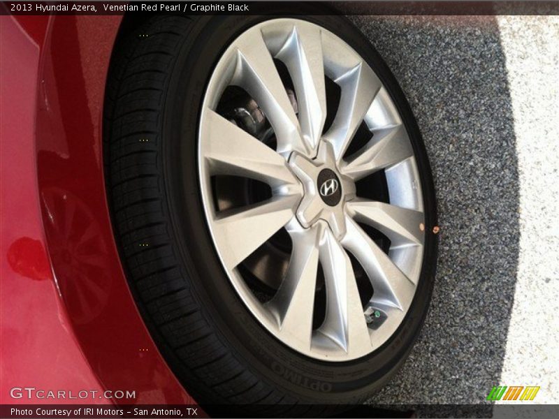 Venetian Red Pearl / Graphite Black 2013 Hyundai Azera