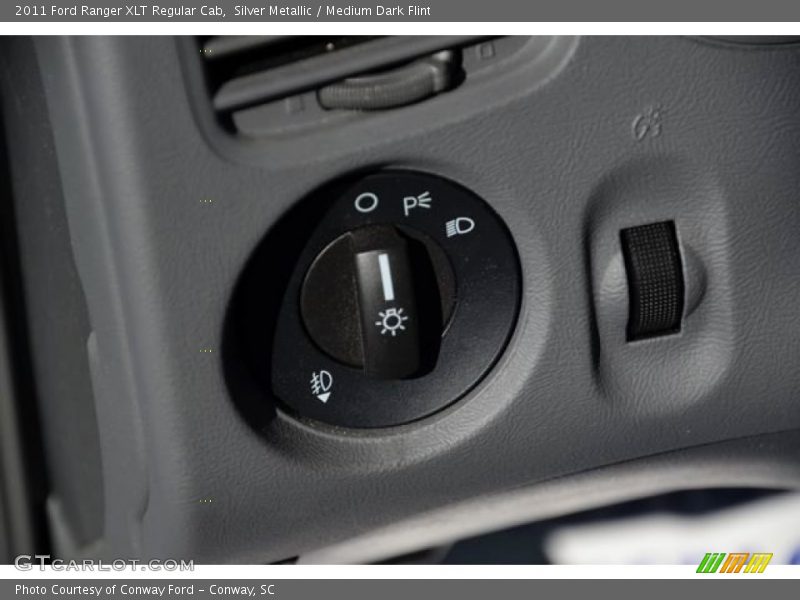 Silver Metallic / Medium Dark Flint 2011 Ford Ranger XLT Regular Cab