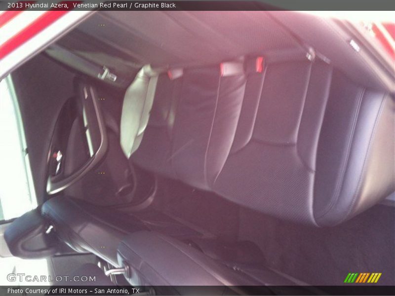 Venetian Red Pearl / Graphite Black 2013 Hyundai Azera