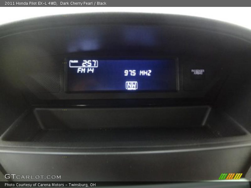 Dark Cherry Pearl / Black 2011 Honda Pilot EX-L 4WD