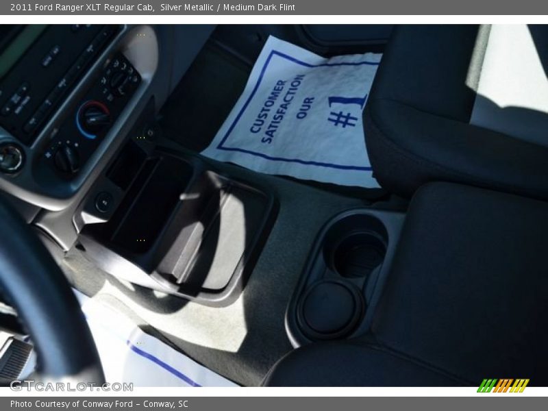 Silver Metallic / Medium Dark Flint 2011 Ford Ranger XLT Regular Cab