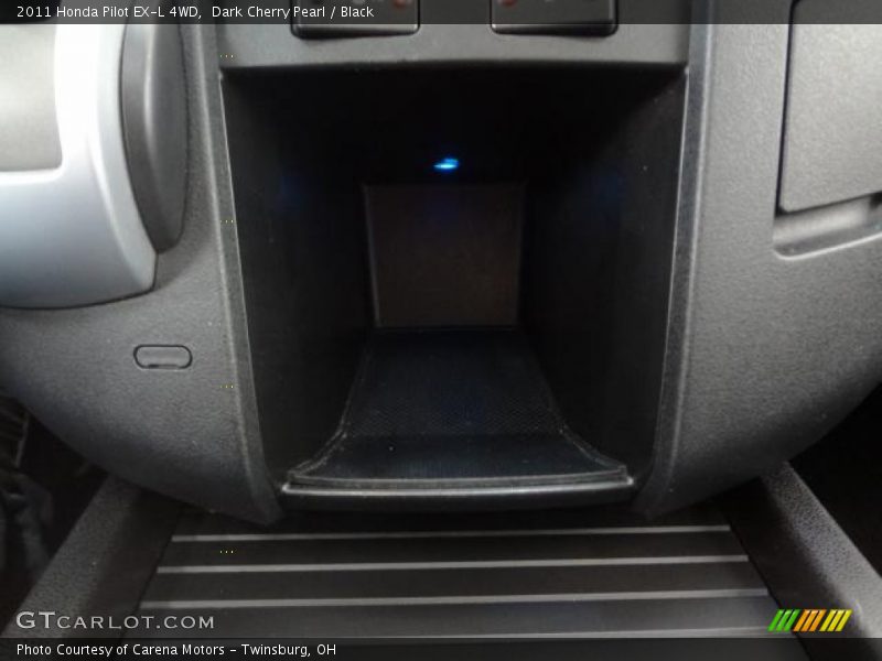 Dark Cherry Pearl / Black 2011 Honda Pilot EX-L 4WD