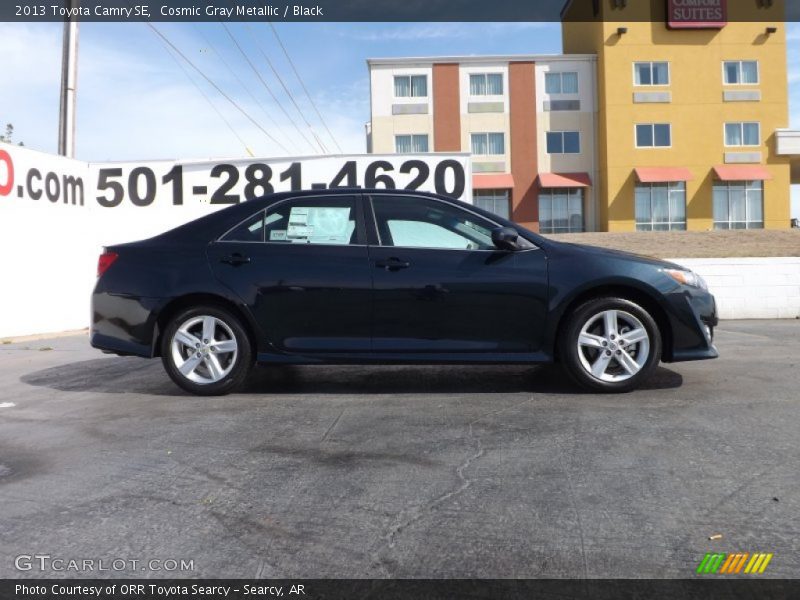 Cosmic Gray Metallic / Black 2013 Toyota Camry SE