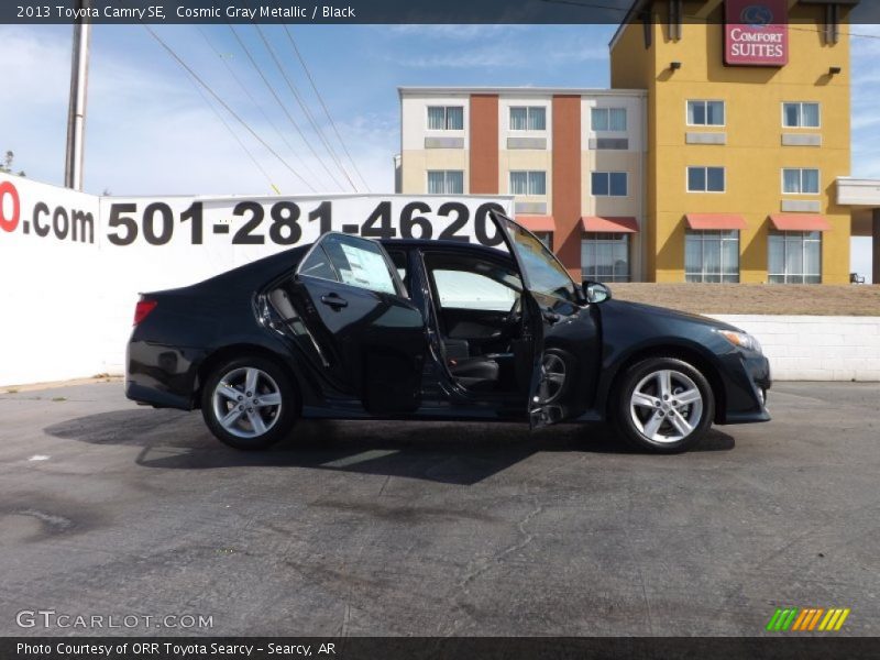 Cosmic Gray Metallic / Black 2013 Toyota Camry SE
