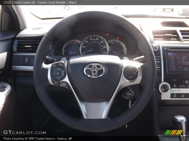 Cosmic Gray Metallic / Black 2013 Toyota Camry SE