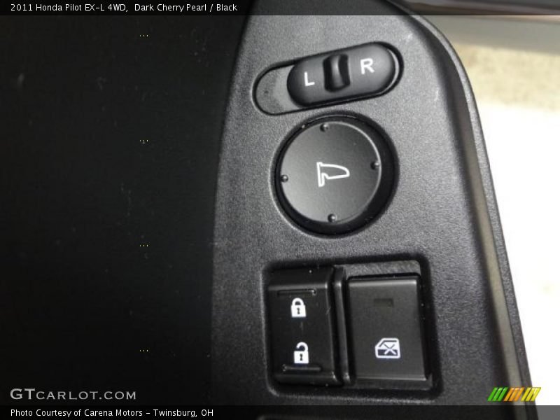 Dark Cherry Pearl / Black 2011 Honda Pilot EX-L 4WD