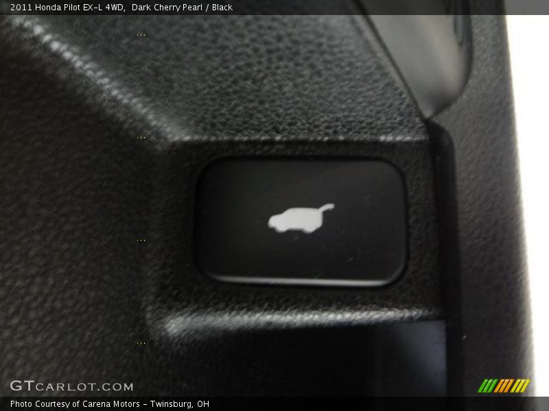 Dark Cherry Pearl / Black 2011 Honda Pilot EX-L 4WD