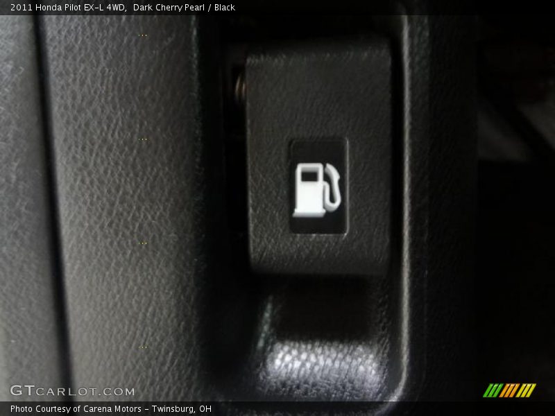 Dark Cherry Pearl / Black 2011 Honda Pilot EX-L 4WD