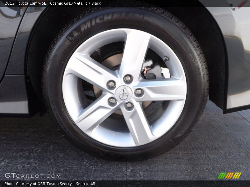 Cosmic Gray Metallic / Black 2013 Toyota Camry SE