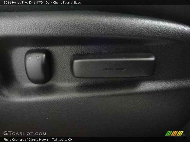 Dark Cherry Pearl / Black 2011 Honda Pilot EX-L 4WD