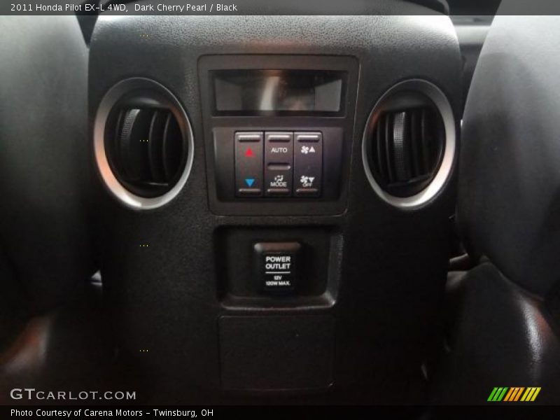 Dark Cherry Pearl / Black 2011 Honda Pilot EX-L 4WD