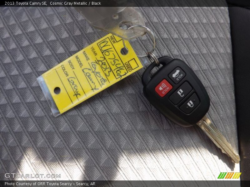 Cosmic Gray Metallic / Black 2013 Toyota Camry SE