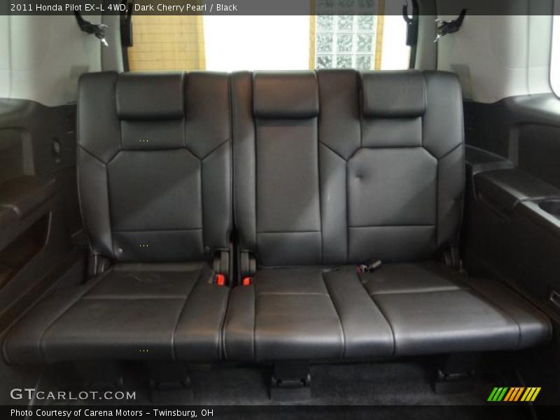 Dark Cherry Pearl / Black 2011 Honda Pilot EX-L 4WD