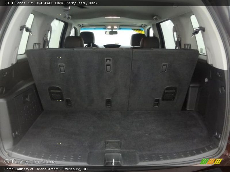 Dark Cherry Pearl / Black 2011 Honda Pilot EX-L 4WD