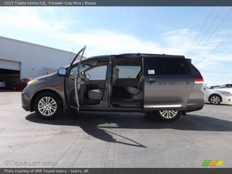 Predawn Gray Mica / Bisque 2013 Toyota Sienna XLE
