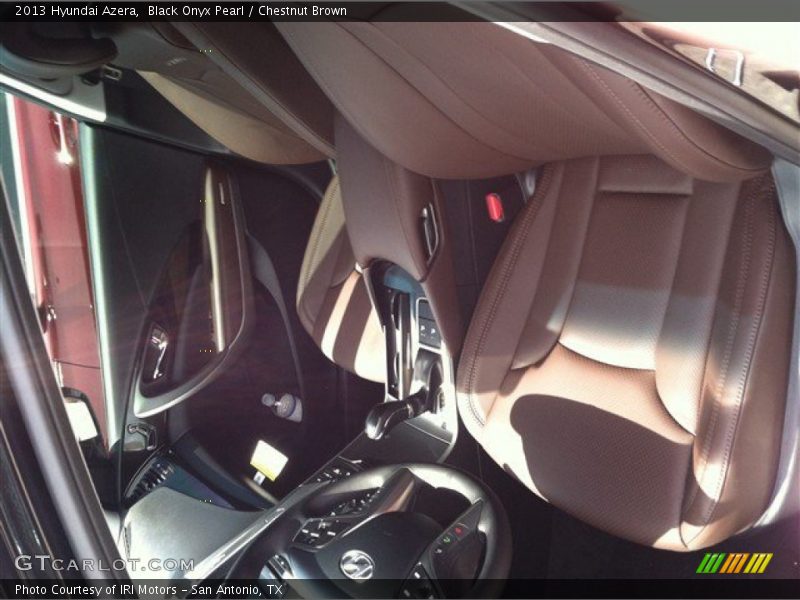 Black Onyx Pearl / Chestnut Brown 2013 Hyundai Azera