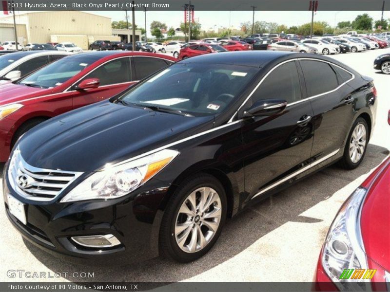 Black Onyx Pearl / Chestnut Brown 2013 Hyundai Azera