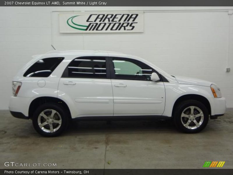 Summit White / Light Gray 2007 Chevrolet Equinox LT AWD