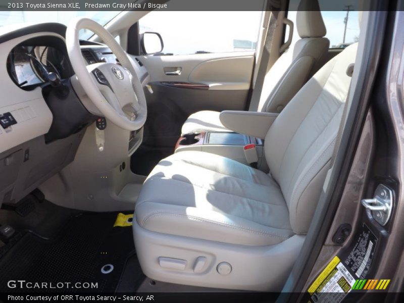 Predawn Gray Mica / Bisque 2013 Toyota Sienna XLE