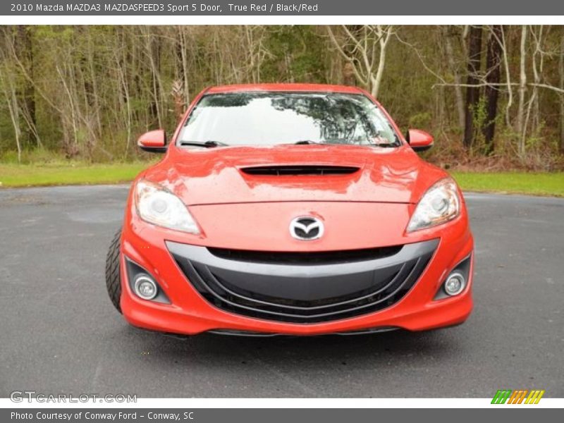 True Red / Black/Red 2010 Mazda MAZDA3 MAZDASPEED3 Sport 5 Door