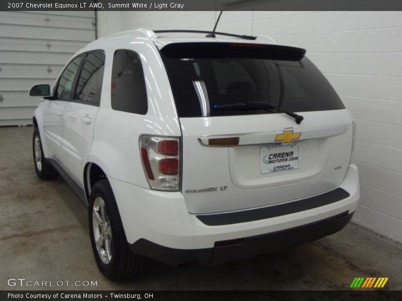 Summit White / Light Gray 2007 Chevrolet Equinox LT AWD