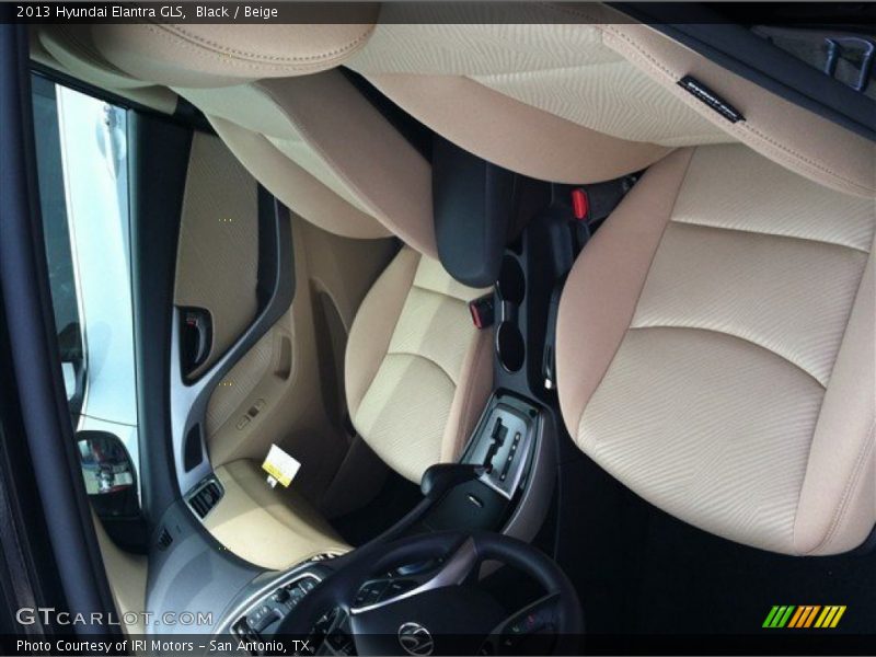 Black / Beige 2013 Hyundai Elantra GLS
