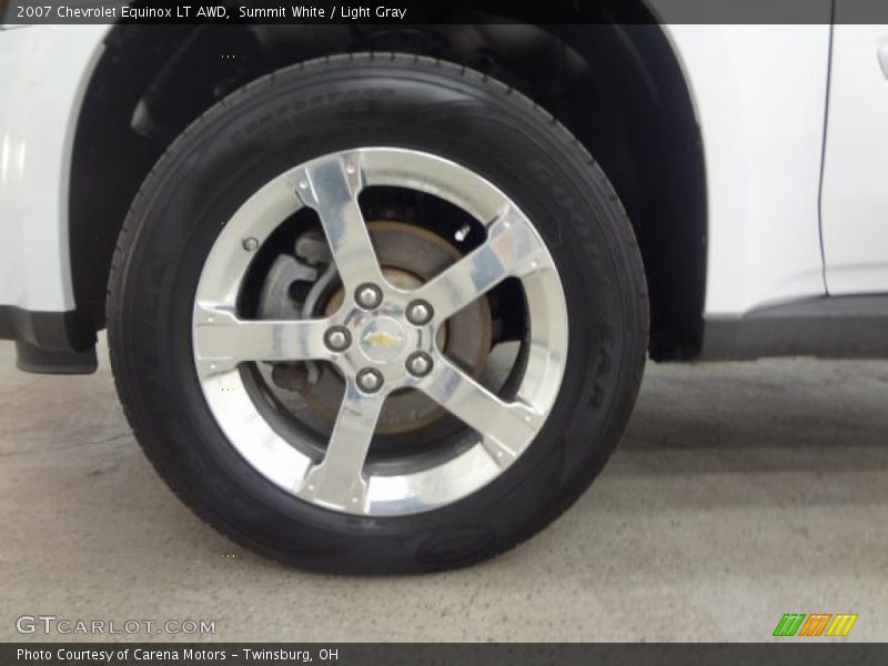 Summit White / Light Gray 2007 Chevrolet Equinox LT AWD