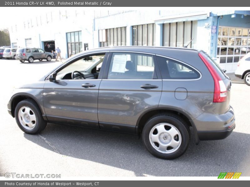 Polished Metal Metallic / Gray 2011 Honda CR-V LX 4WD