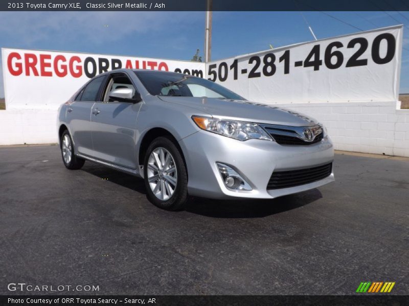 Classic Silver Metallic / Ash 2013 Toyota Camry XLE