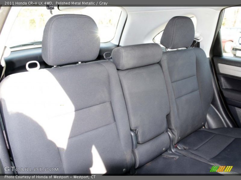 Polished Metal Metallic / Gray 2011 Honda CR-V LX 4WD