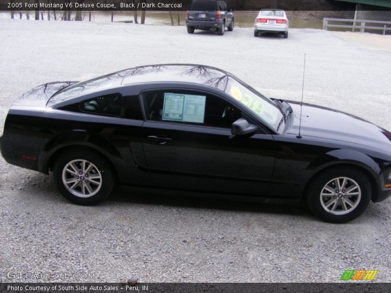 Black / Dark Charcoal 2005 Ford Mustang V6 Deluxe Coupe