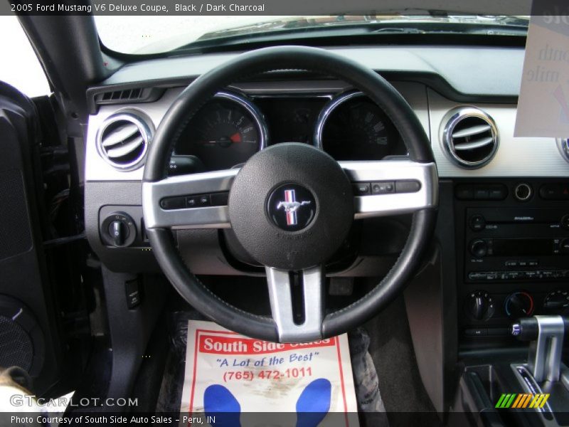  2005 Mustang V6 Deluxe Coupe Steering Wheel
