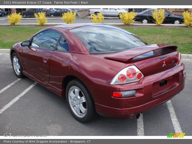 Patriot Red Pearl / Black 2001 Mitsubishi Eclipse GT Coupe