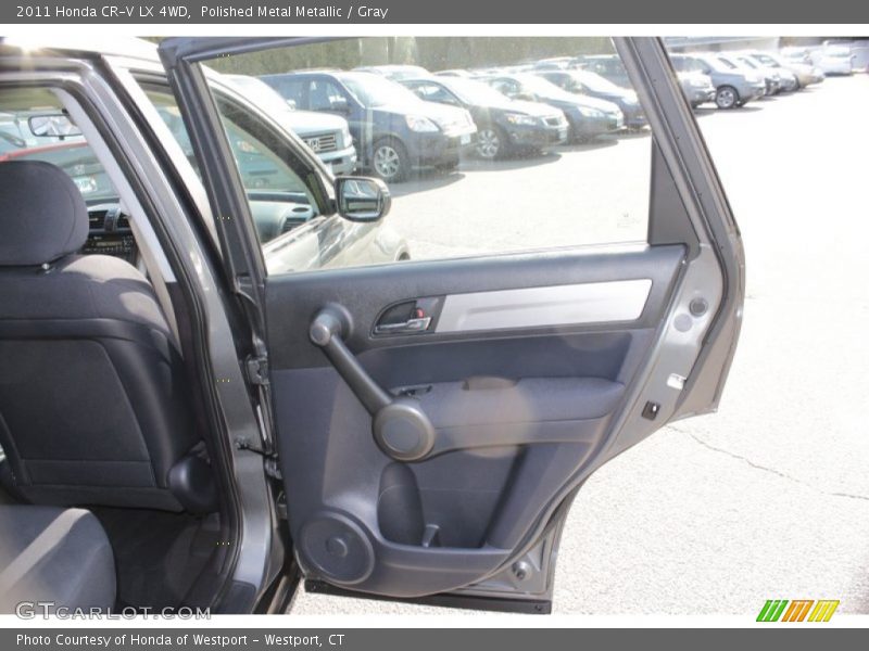 Polished Metal Metallic / Gray 2011 Honda CR-V LX 4WD