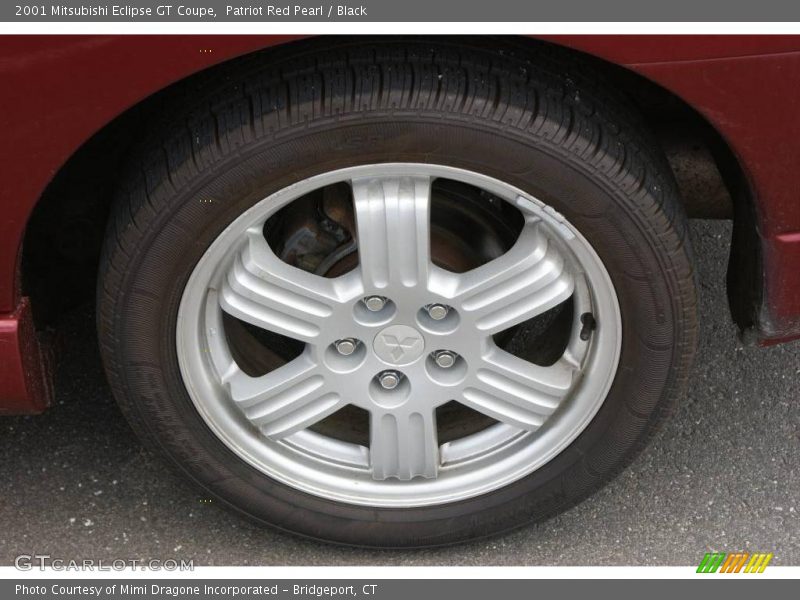Patriot Red Pearl / Black 2001 Mitsubishi Eclipse GT Coupe