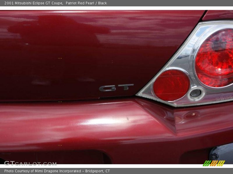 Patriot Red Pearl / Black 2001 Mitsubishi Eclipse GT Coupe