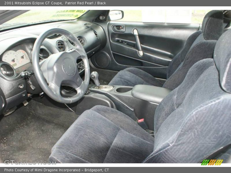 Patriot Red Pearl / Black 2001 Mitsubishi Eclipse GT Coupe