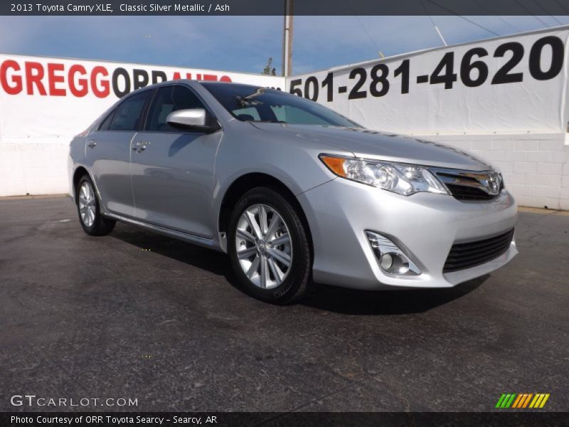 Classic Silver Metallic / Ash 2013 Toyota Camry XLE