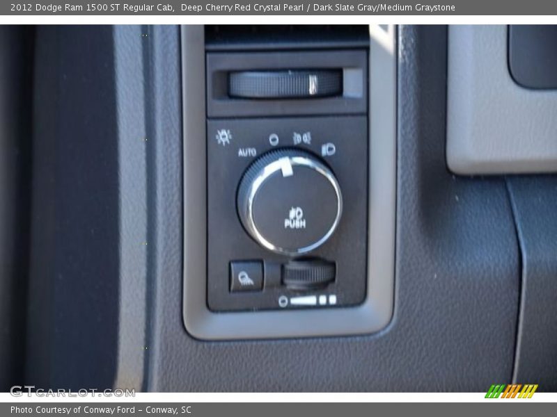 Deep Cherry Red Crystal Pearl / Dark Slate Gray/Medium Graystone 2012 Dodge Ram 1500 ST Regular Cab