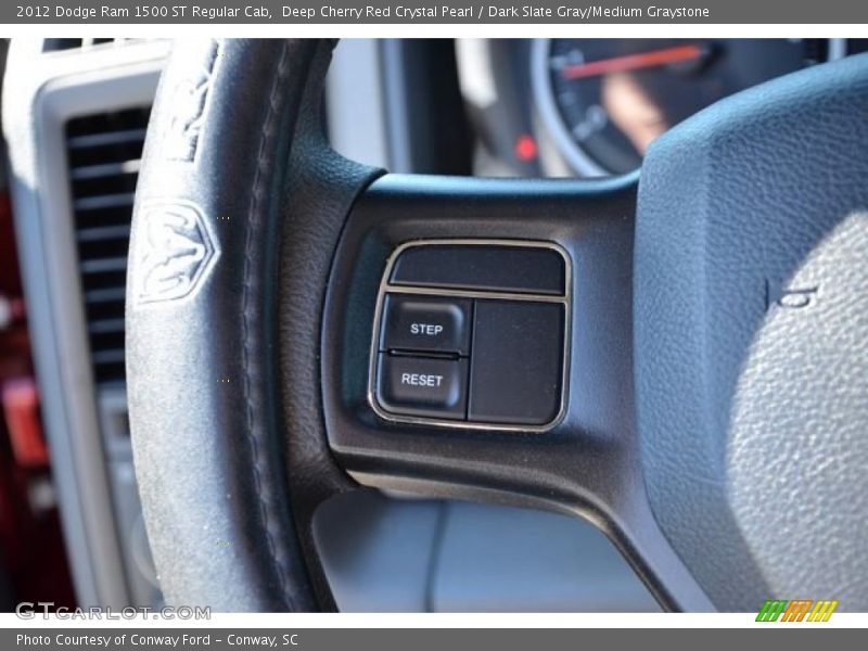 Deep Cherry Red Crystal Pearl / Dark Slate Gray/Medium Graystone 2012 Dodge Ram 1500 ST Regular Cab