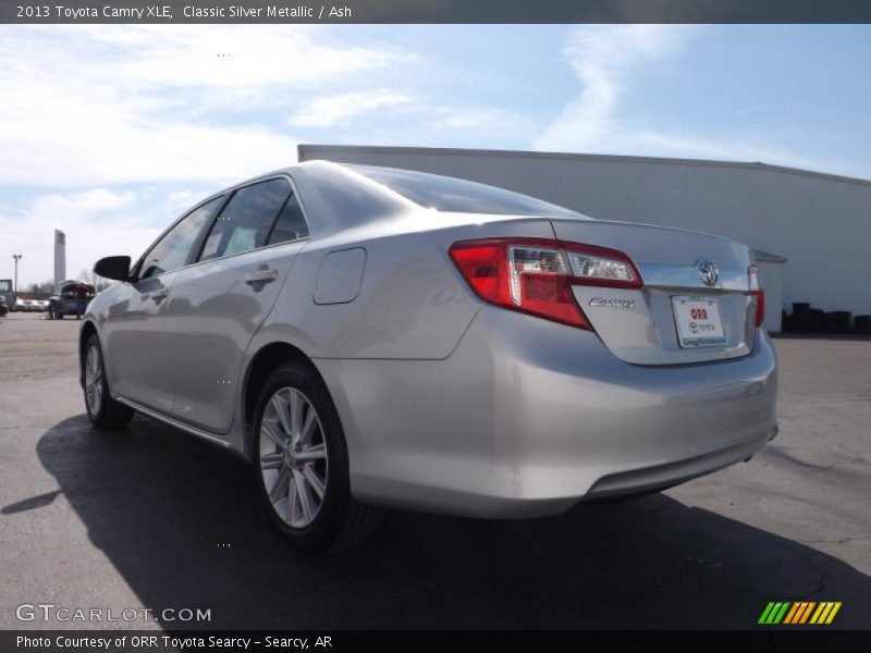 Classic Silver Metallic / Ash 2013 Toyota Camry XLE