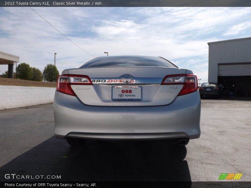 Classic Silver Metallic / Ash 2013 Toyota Camry XLE