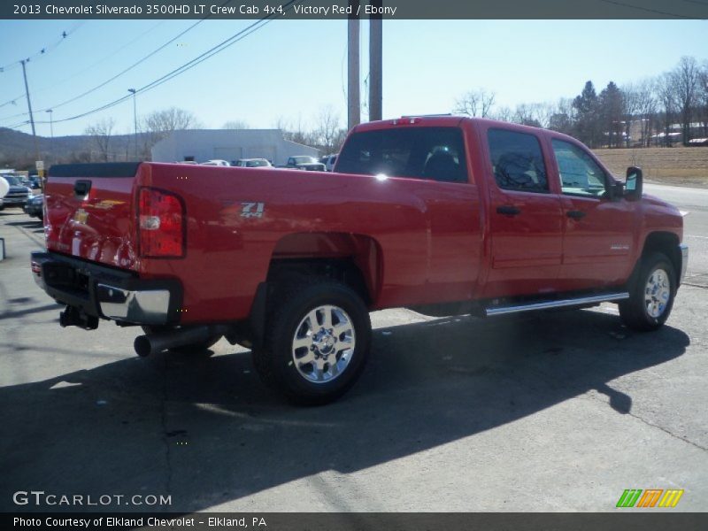 Victory Red / Ebony 2013 Chevrolet Silverado 3500HD LT Crew Cab 4x4