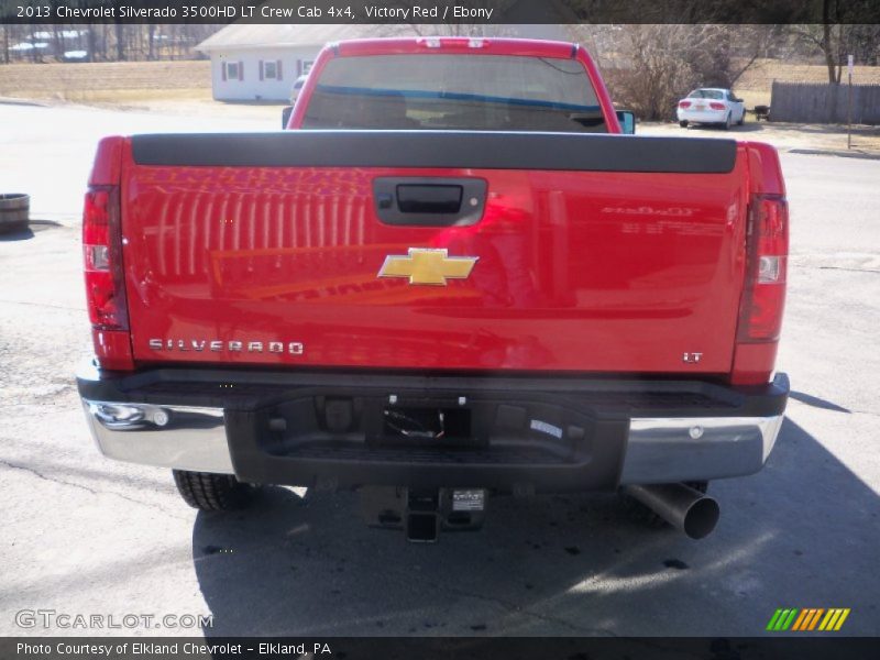 Victory Red / Ebony 2013 Chevrolet Silverado 3500HD LT Crew Cab 4x4